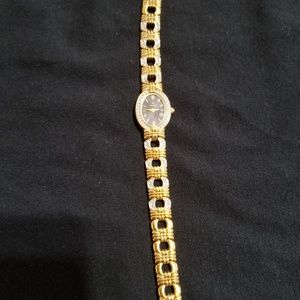 Bulova used gold plated women's watch